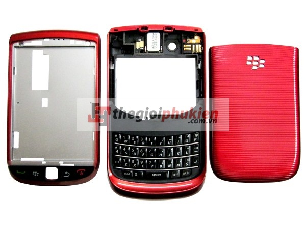 Vỏ Blackberry 9800 red Công ty